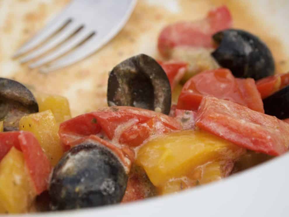 Snel en gezond: paprika met burrata salade Recepten 