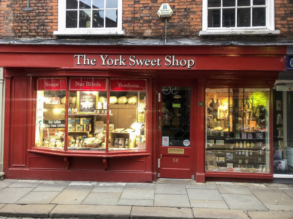 Stedentrip York, Shambles, Harry Potter straat Diagon Alley, The York Sweet Shop