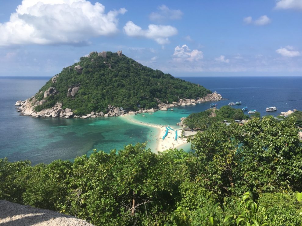 hoogtepunten van Zuid Thailand - de mooiste dingen om te doen en bezienswaardigheden voor een rondreis -eiland Koh Nang naast Koh Tao