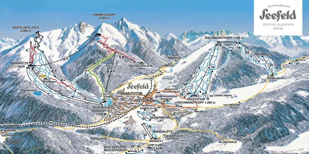Seefeld in Tirol - skigebied - Hotel Princess Bergfrienden - wintersportgebied in de Oostenrijkse Alpen Seefeld in Tirol - skigebied - Hotel Princess Bergfrienden - wintersportgebied in de Oostenrijkse Alpen