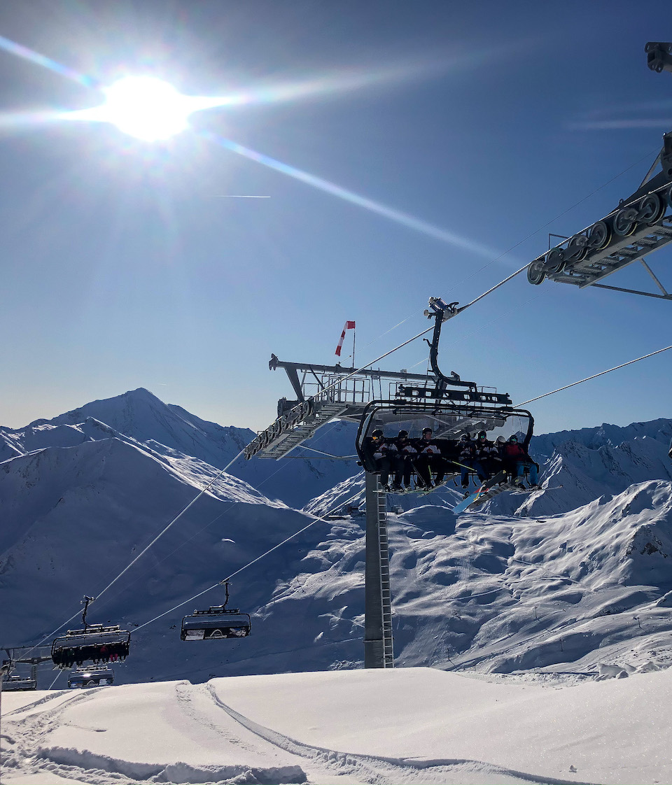 Ischgl ski - wintersport tips - Samnaun - wintersport map - nieuwe liften Ischgl N2 Visnitzbahn - F1 Velilleckbahn lift
