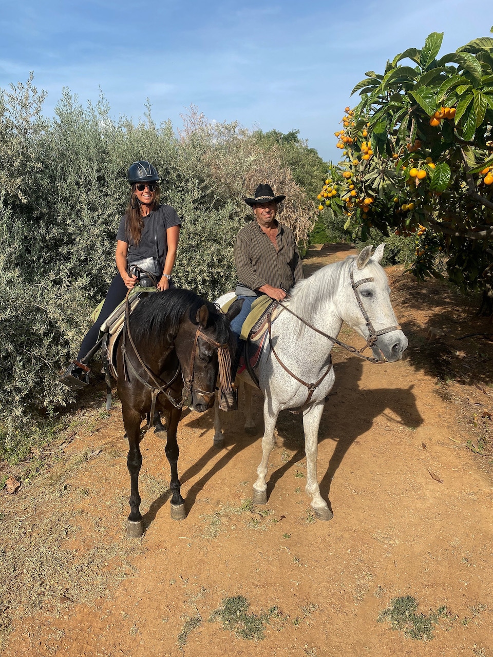 Paardrijden in Andalusie / Albuñuelas