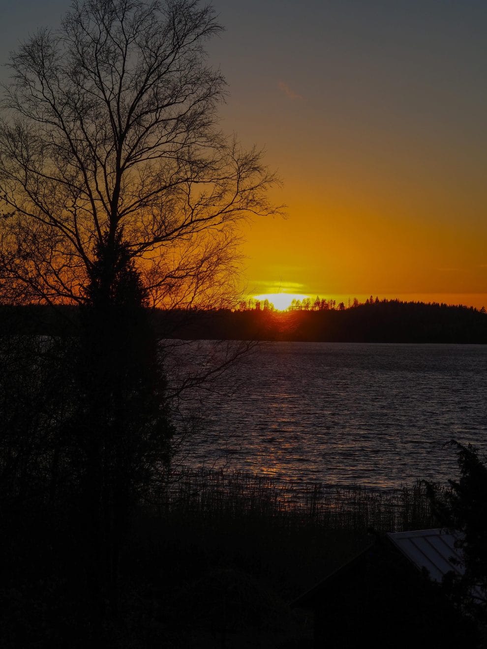 Het meer van Unden -vakantie in Zweden - natuur tussen Stockholm & Göteborg