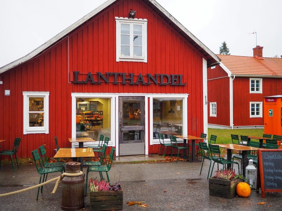 Restaurants in Tiveden Nationaal Park - restaurant Lanthandel
