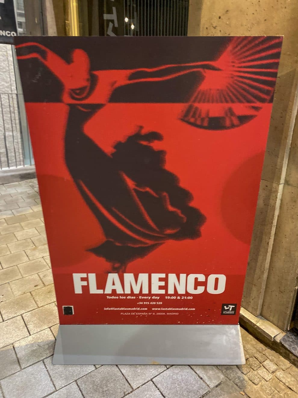Flamenco Madrid Las Tablas Plaza de España