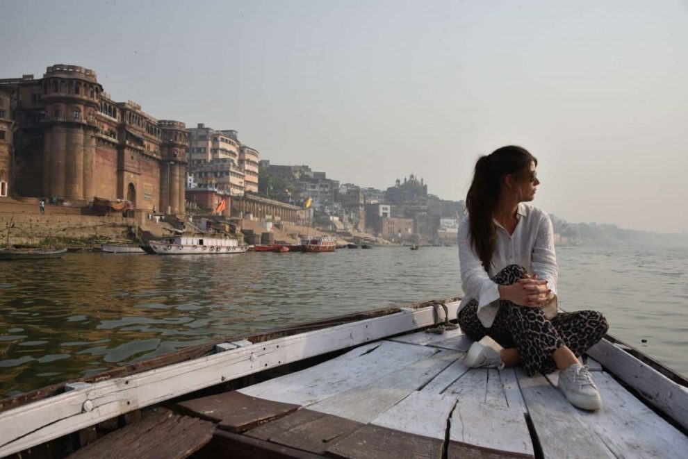 Boottocht over de Ganges tijdens een bezoek aan Varanasi