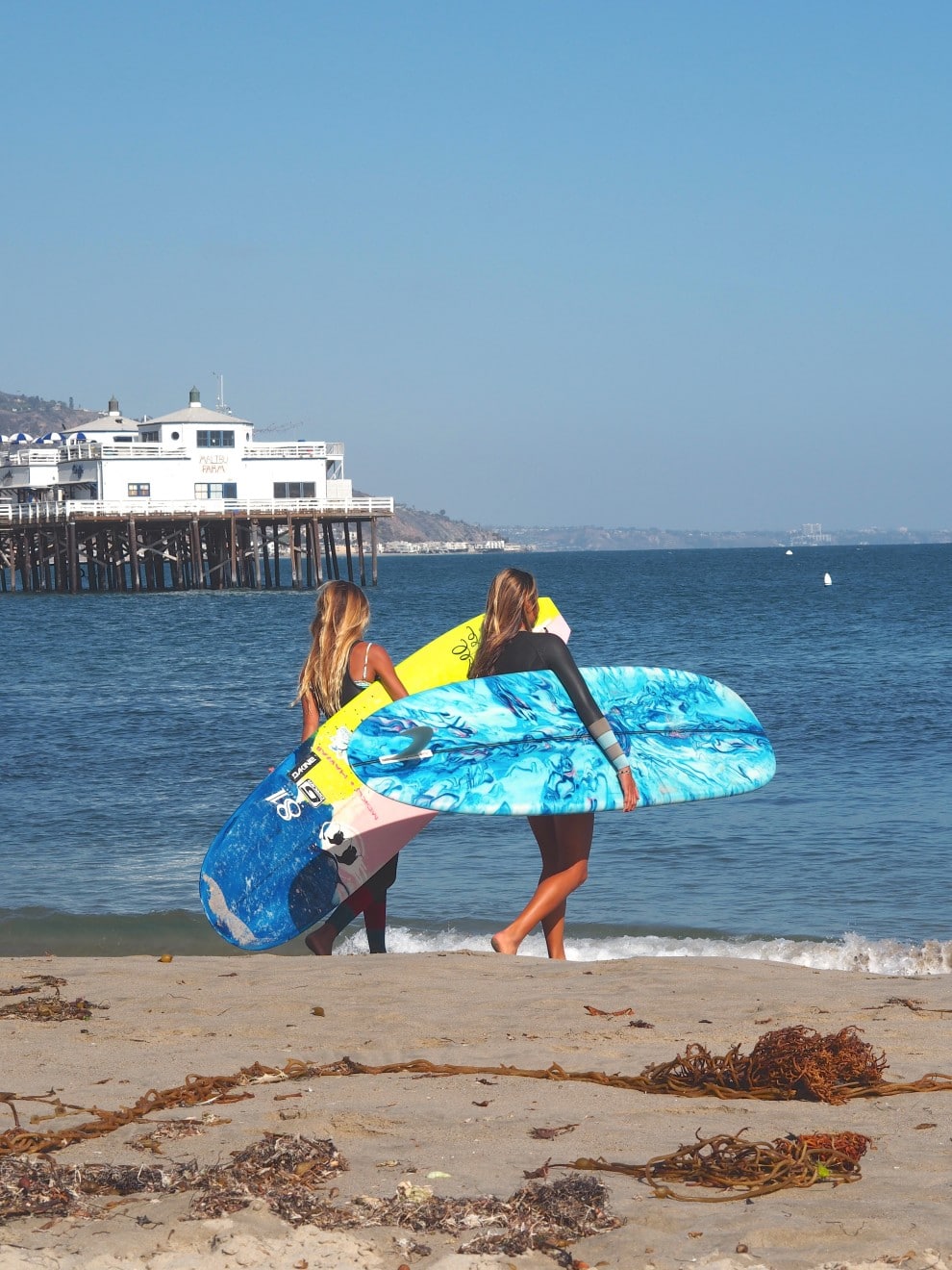 Surfen Malibu beach California