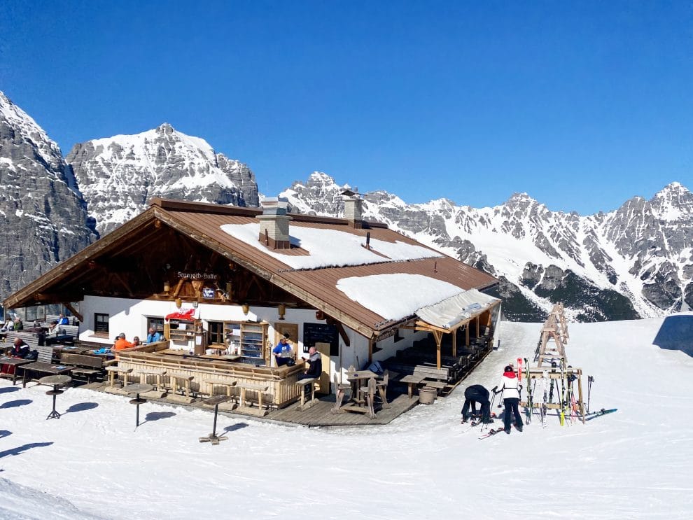gezelligste skigebied van Stubaital Schlick 2000 - berghutten