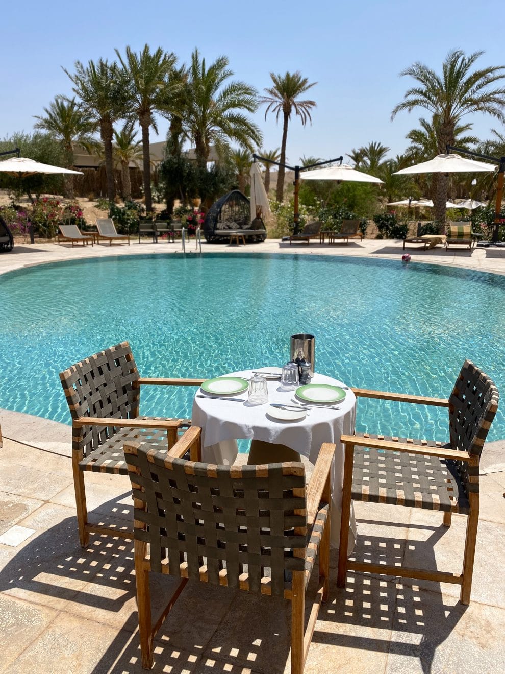 restaurants Anantara Tozeur luxury hotel in Sahara