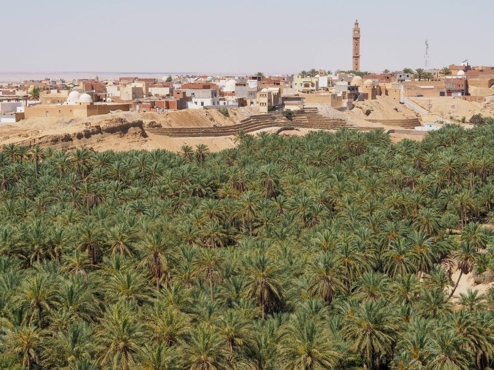 La Corbeille in Nefta bezienswaardigheden woestijn van Tunesië