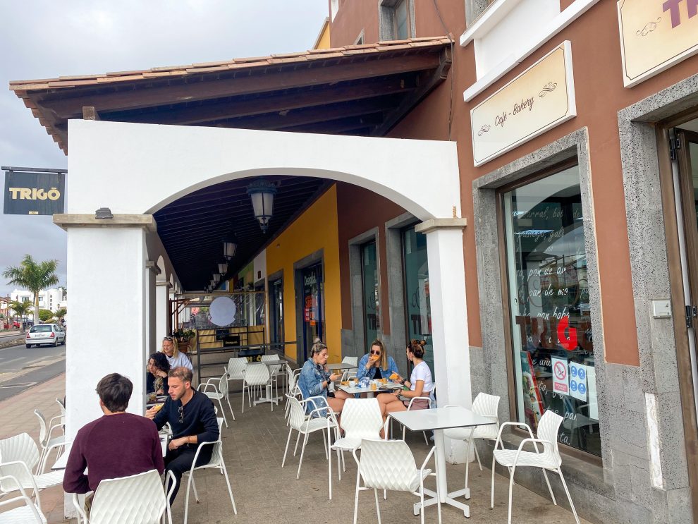 Bakkerij en cafe Trigo El Campanario digital nomad Fuerteventura