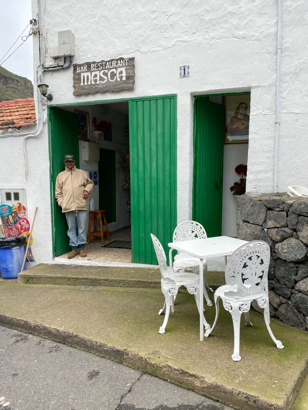 Beste / lokaal restaurant in Masca Bar / Restaurant Masca Noord - Tenerife