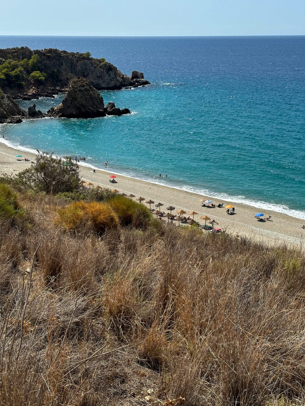 Mooiste stranden in de buurt van Malaga - Costa Tropical - Cala del Cañuelo