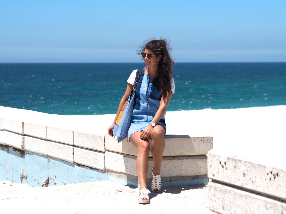 Verborgen parel in Central Portugal, niet zo toeristische stranden in Portugal Praia do Furadouro