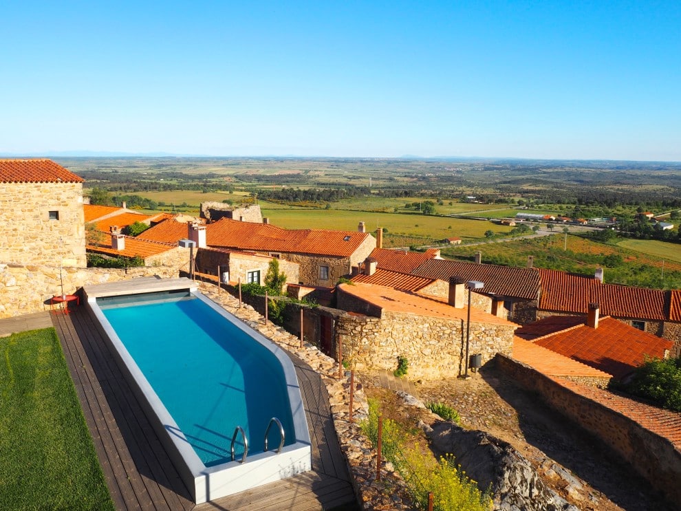 Authentiek en mooiste hotel in Portugal / hotel Casa da Cisterna - tegen de Spaanse grens aan