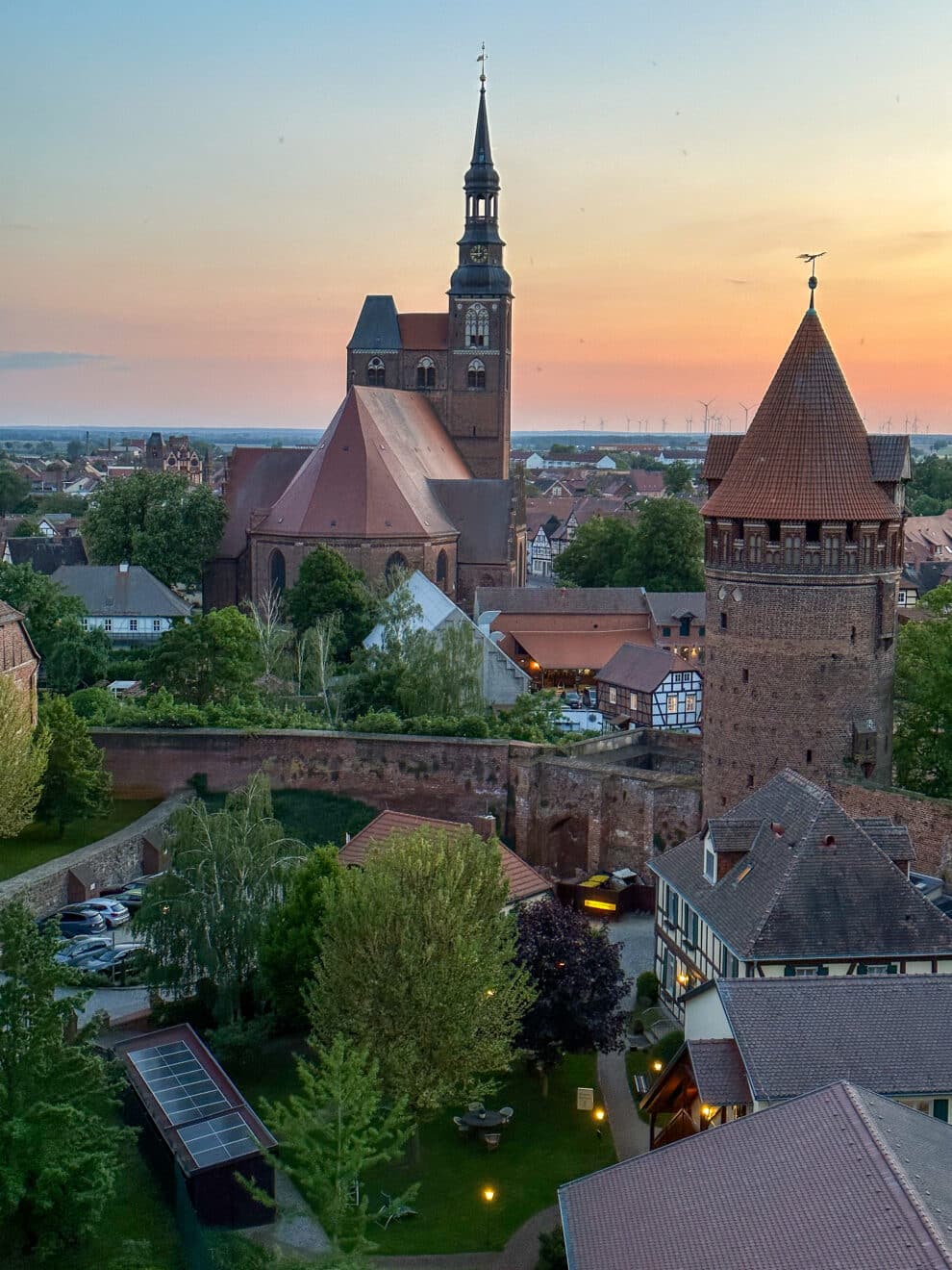 Tangermunde - mooie en pittoreske steden in Oost Duitsland