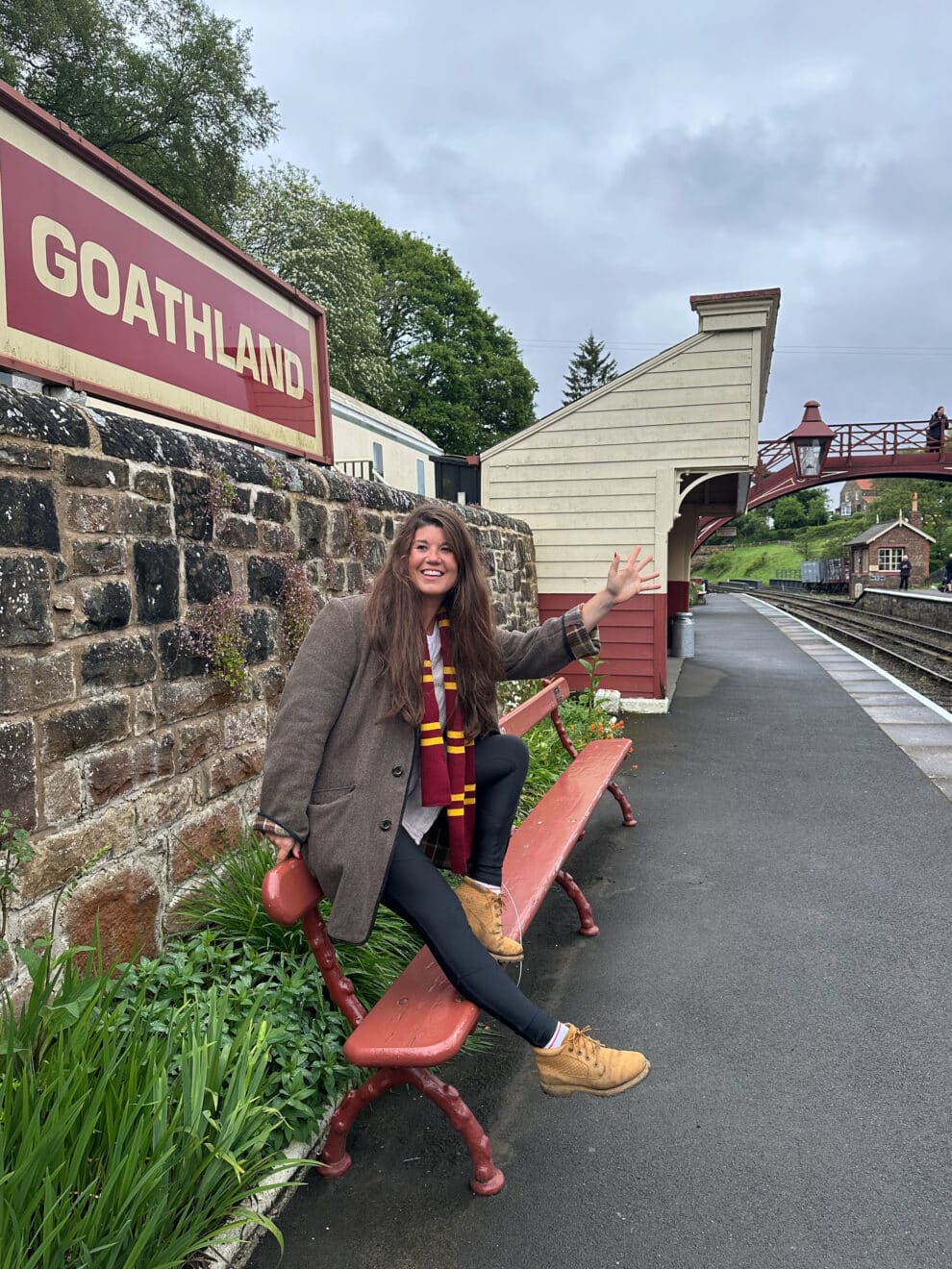 Goathland Station ook wel bekend als Harry Potter Hogsmeade Station bezoeken /  Het station wat te zien is in Philosopher's stone